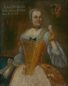 Portrét Barbora Horváthová-Stančičová with a Watch od Unbekannt