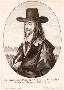 Portrét Karla I., hospoda. 1649. od Unbekannt