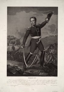 Portrét hraběte generála Antoina Drouota 1774-1847, cca 1825 od Unbekannt