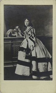 Portrét Cora Pearl 1836-1886, cca 1865. od Unbekannt