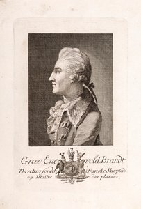 Portrét hraběte Enevold Brandt 1738-1772. od Unbekannt