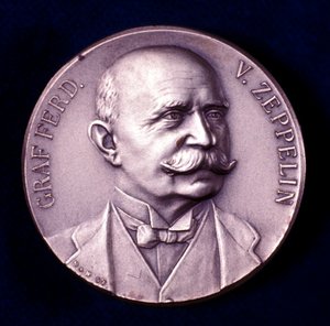 Portrét hraběte Ferdinanda von Zeppelin od Unbekannt