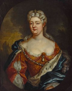 Portrét hraběnky Caroline z Nassau-Saarbrückenu 1704-1774, c. 1725.