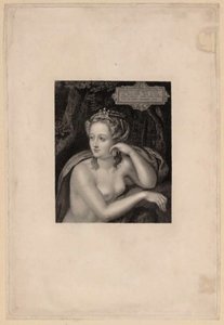 Portrét Diane de Poitiers 1499-1566, polovina 16. století. od Unbekannt