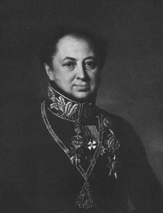 Portrét Dmitrije Pavloviče Tatischeva 1767-1845, 1838 od Unbekannt