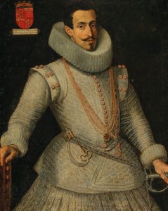 Portrét Dom Manuel de Moura Corte-Real, 2. markýz z Castel Rodrigo 1590-1651. od Unbekannt