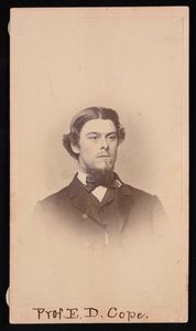 Portrét Edwarda Drinkera Copea 1840-1897, cca 1860. od Unbekannt