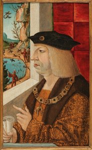 Portrét císaře Maxmiliána I. 1459-1519, 16. stol. od Unbekannt