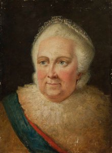 Portrét císařovny Kateřiny II 1729-1796, konec 90. let 18. století. od Unbekannt