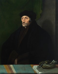 Portrét Erasma Rotterdamského 1467-1536, 16. století. od Unbekannt