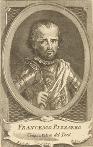 Portrét Francisca Pizarra, 1778. od Unbekannt