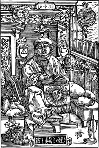 Portrét Francyska Skaryny 1486-1541, 1517 od Unbekannt