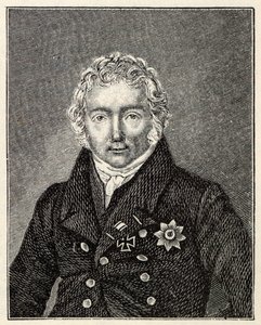Portrét Friedricha von Motz 1775-1830. od Unbekannt