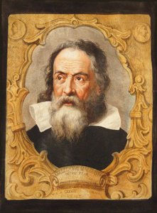 Portrét Galileo Galilei. od Unbekannt