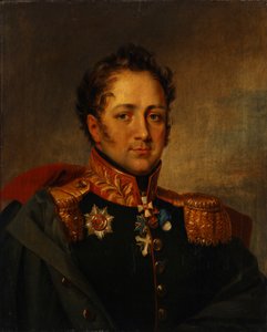 Portrét generála Alexandra Alexandroviče Pisareva 1780-1848, první čtvrtina 19. stol. od Unbekannt
