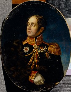 Portrét generála Nikolaje Martemjanoviče Sipyagina 1785-1828 od Unbekannt