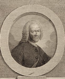 Portrét Georga Philippa Telemanna 1681-1767. od Unbekannt