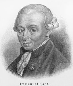 Portrét Immanuela Kanta 1724-1804 od Unbekannt
