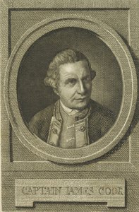 Portrét Jamese Cooka, po roce 1771. od Unbekannt