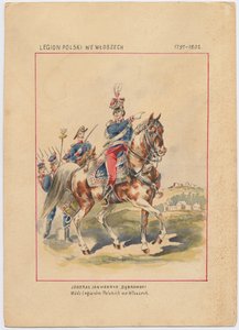 Portrét Jana Henryka Dabrowskiho, c. 1797-1800 od Unbekannt