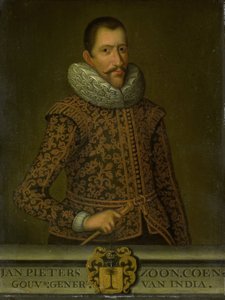Portrét Jana Pieterszoona Coena (1587-1629) od Unbekannt