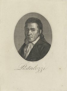 Portrét Johanna Heinricha Pestalozziho 1746-1827, 1805. od Unbekannt