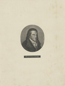 Portrét Johanna Heinricha Pestalozziho 1746-1827, c. 1830. od Unbekannt