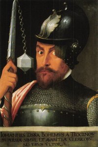 Portrét Jana Žižky od Unbekannt