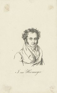 Portrét Josepha Hormayra, barona zu Hortenburg 1781-1848. od Unbekannt