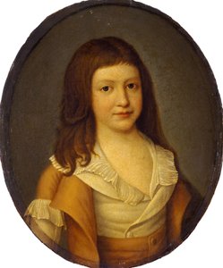 Portrét Louise-Charlese, prince Royala z Francie 1785-1795, počátek 90. let 18. století. od Unbekannt
