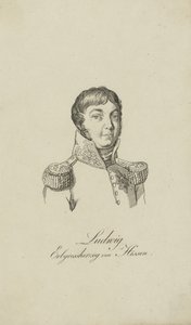 Portrét Ludvíka I., velkovévody z Hesenska 1753-1830, 1806. od Unbekannt