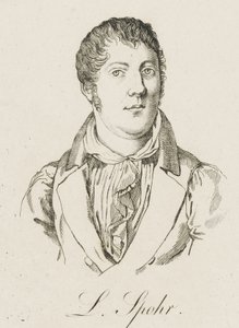 Portrét Louise Spohra 1784-1859, c. 1830. od Unbekannt