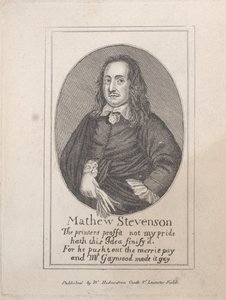 Portrét Mathewa Stevensona, konec 18.-začátek 19. století. od Unbekannt