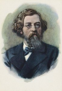 Portrét Nikolay Chernyshevsky 1828-1889 od Unbekannt