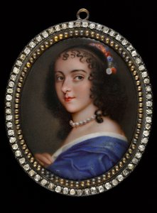 Portrét Ninon de Lenclos 1620-1705, počátek 18. století. od Unbekannt