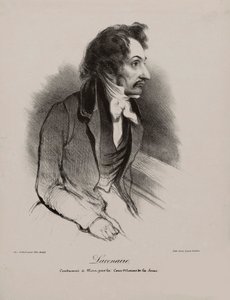 Portrét Pierre-Francois Lacenaire, 1835. od Unbekannt