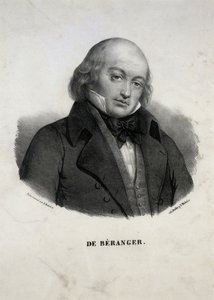 Portrét Pierre-Jean de Béranger 1780-1857. od Unbekannt