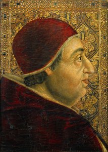 Portrét papeže Alexandra VI. 1431-1503, 90. léta 14. století. od Unbekannt