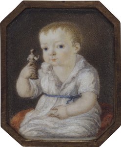 Portrét Sergeje Ivanoviče Volkova jako dítěte, asi 1808 od Unbekannt