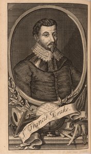 Portrét sira Francise Drakea, 1741. od Unbekannt