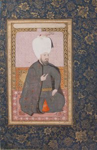 Portrét sultána Ahmeta I. r. 1603-17, počátek 17. století. od Unbekannt