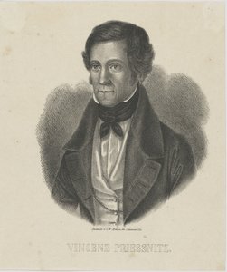 Portrét Vincenze Priessnitze 1799-1851, c. 1840. od Unbekannt