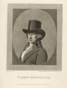 Portrét Warrena Hastingse, Esq., hospoda. 1795. od Unbekannt