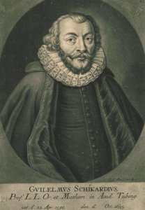 Portrét Wilhelma Schickarda 1592-1635. od Unbekannt
