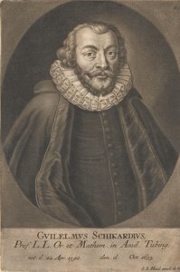 Portrét Wilhelma Schickarda 1592-1635. od Unbekannt