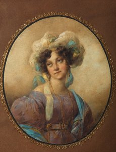Portrét Jeleny Alexandrovny Golitsyny, rozené Naryshkiny 1785-1855, 20. léta 19. století od Unbekannt