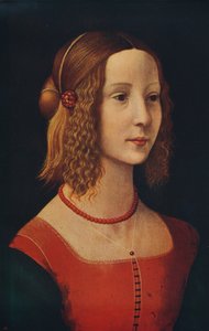 Portrét dívky, c1490, c1915 od Unbekannt