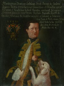 Portrét Ladislava svatého Iványiho ze Svatého Jána od Unbekannt
