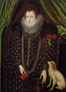 Portrét dámy, 1600-1700. od Unbekannt