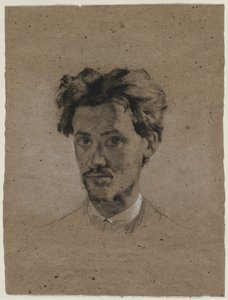 Portrét mladého muže, c. 1865-1875. od Unbekannt